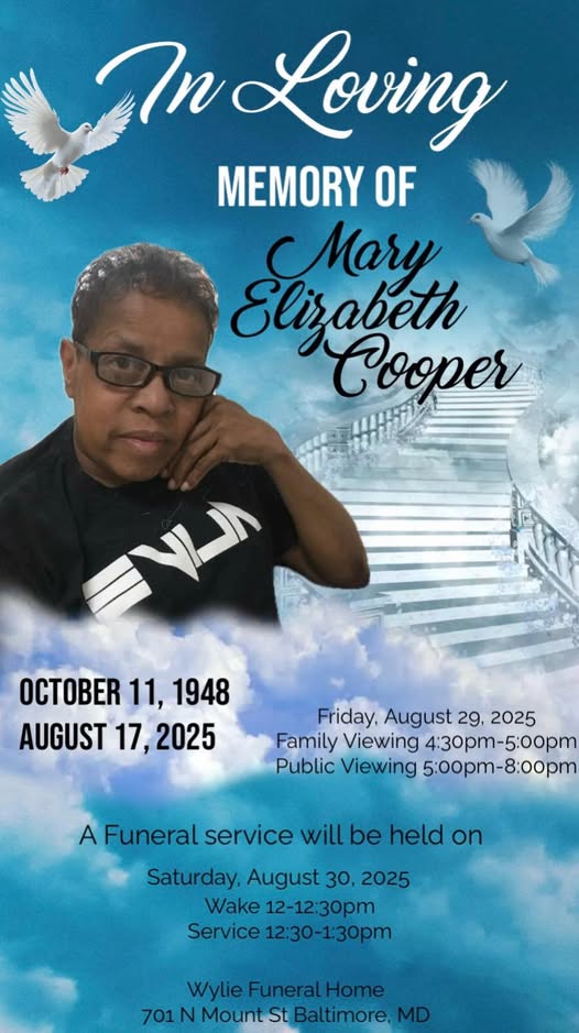 In Loving Memory of Mary Cooper, Devoted Grandmother and Family Matriarch